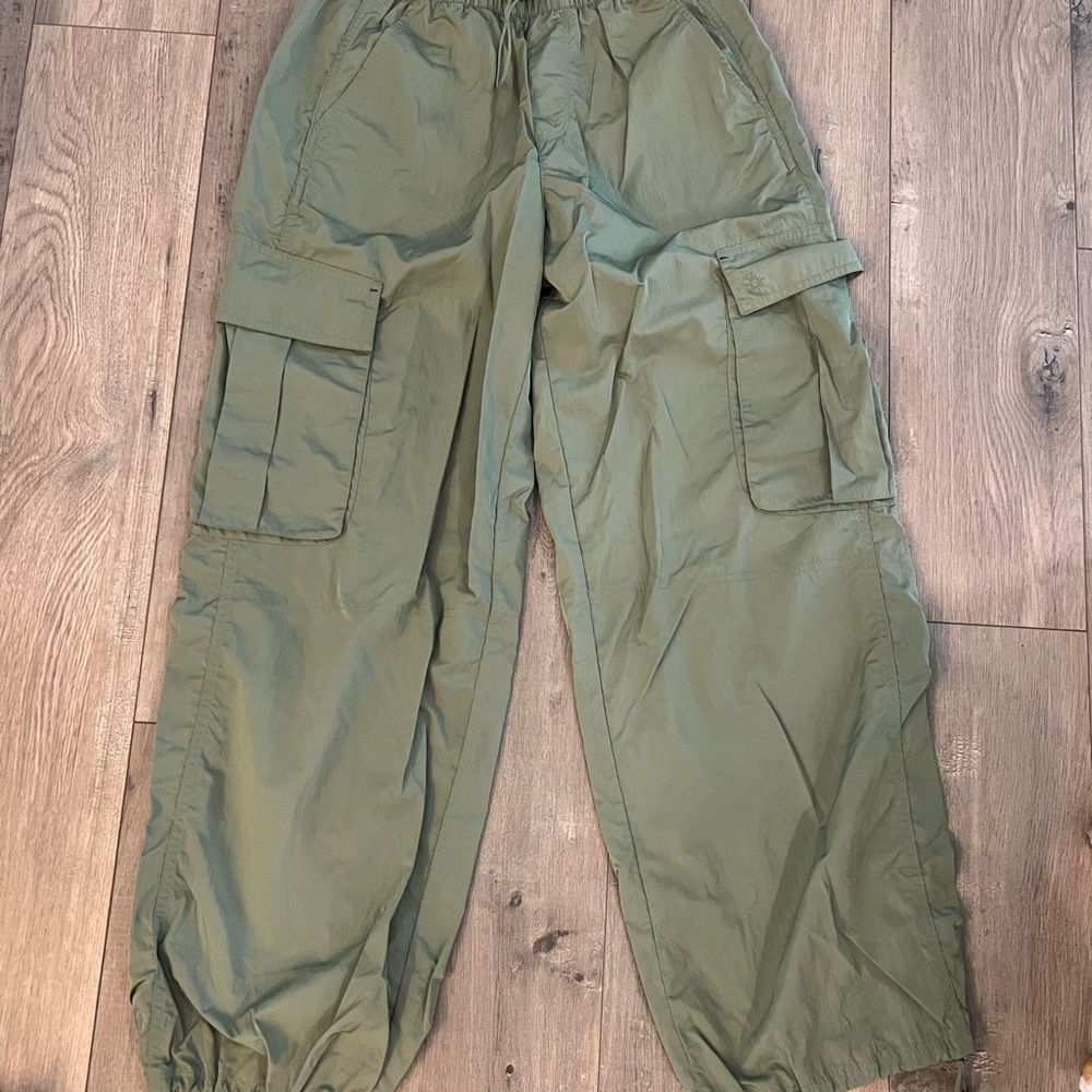 Olive Green Cargo Pants